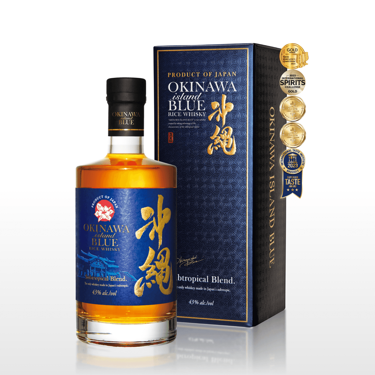 久米仙酒造 沖縄BLUE 8年 40度750ML