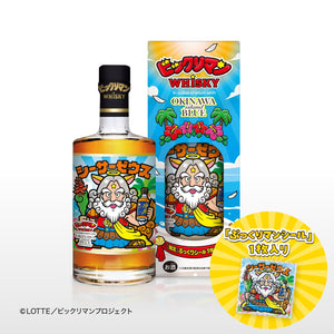 ビックリマン WHISKY OKINAWA ISLAND BLUE ぷっくり シーサーゼウス 40