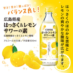 
                  
                    ギャラリービューアに画像を読み込み、はっさく＆レモンサワーの素 20度 500ml
                  
                